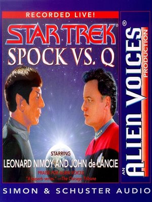 cover image of Spock Vs Q